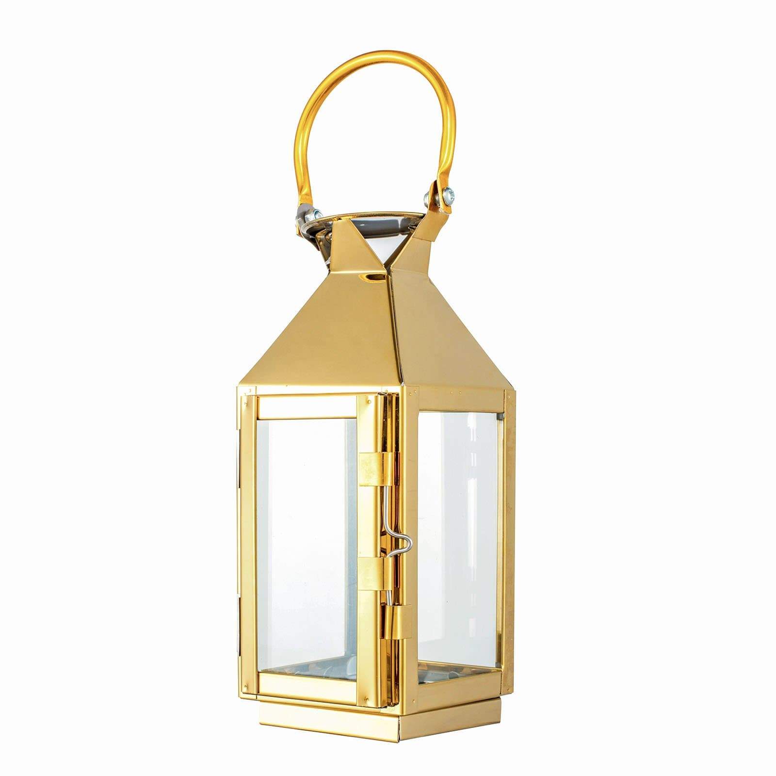 8 in tall Metal Lantern Candle Holder Centerpiece