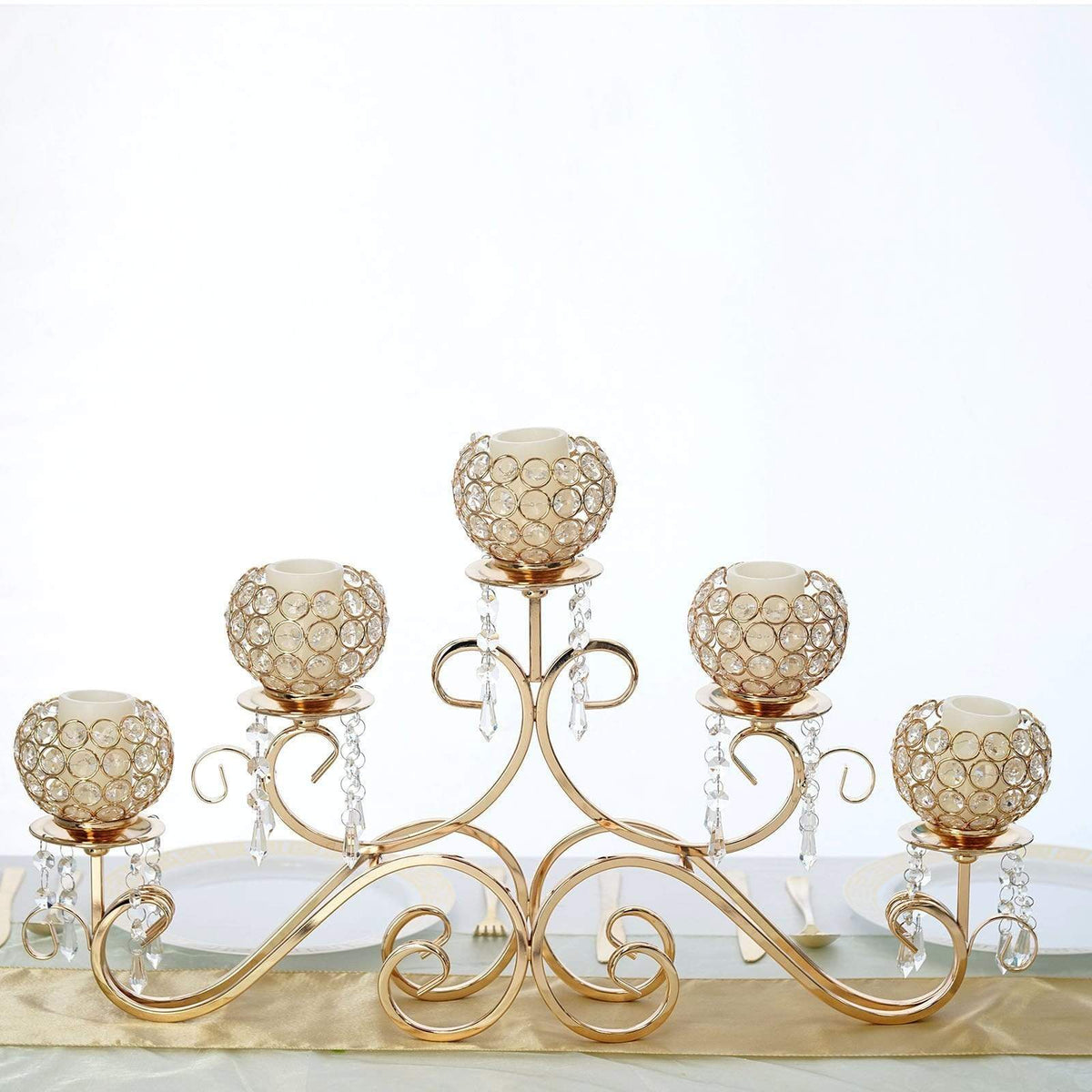 Enhabit Wireframe Candle Holder Tall - Gold – Modern Quests