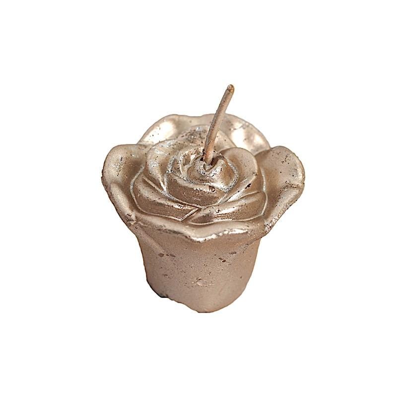 12 pcs 1 in wide Mini Roses Floating Candles