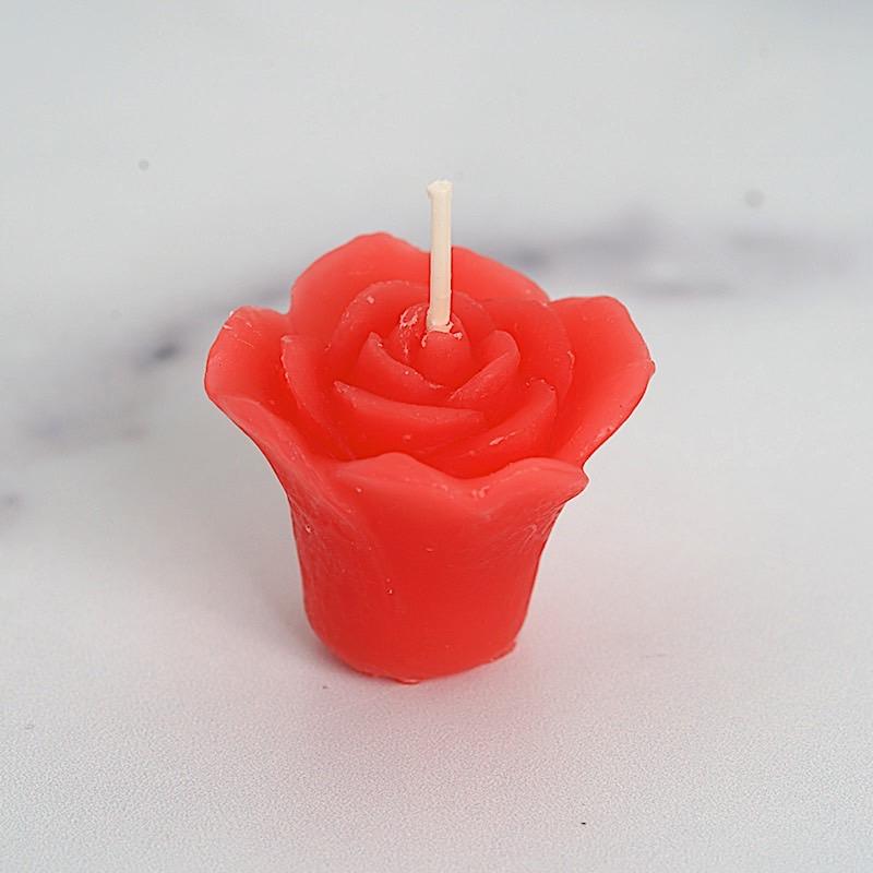 12 pcs 1 in wide Mini Roses Floating Candles