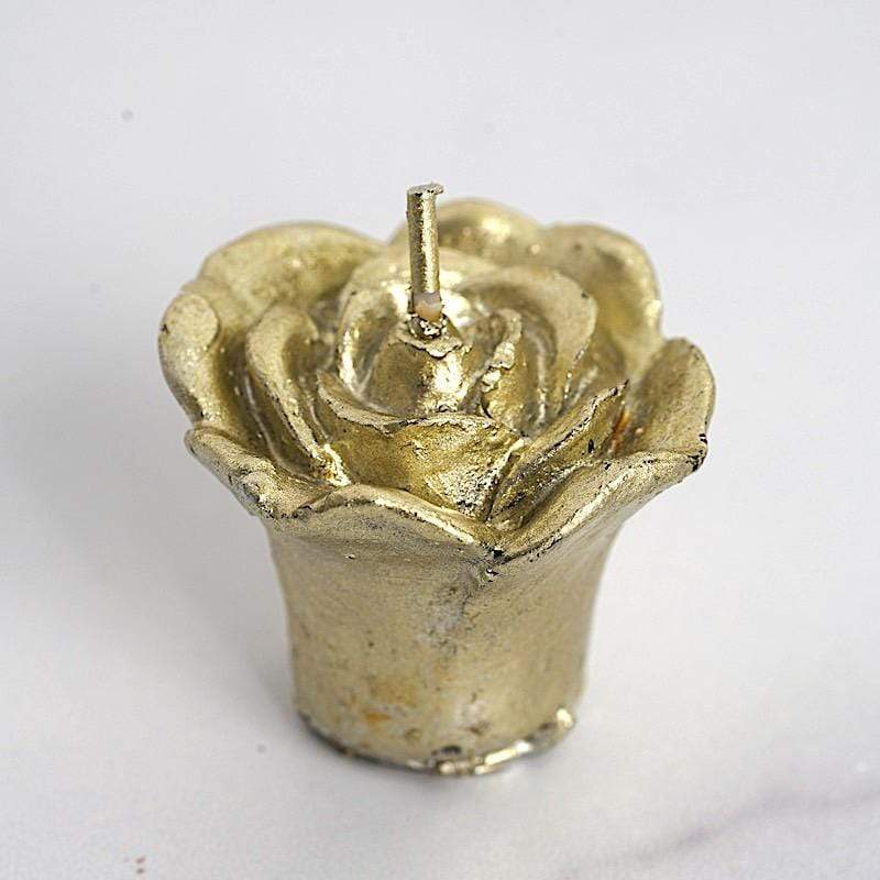 12 pcs 1 in wide Mini Roses Floating Candles