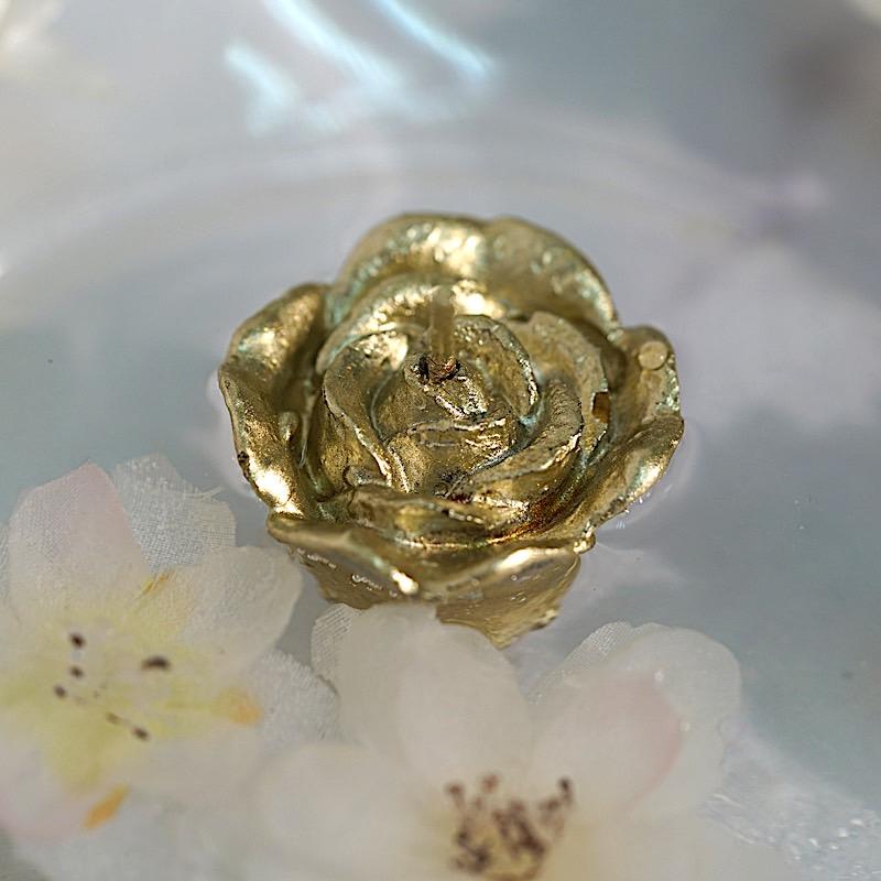 12 pcs 1 in wide Mini Roses Floating Candles