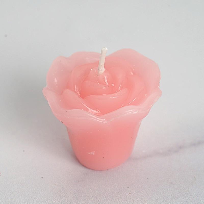 12 pcs 1 in wide Mini Roses Floating Candles