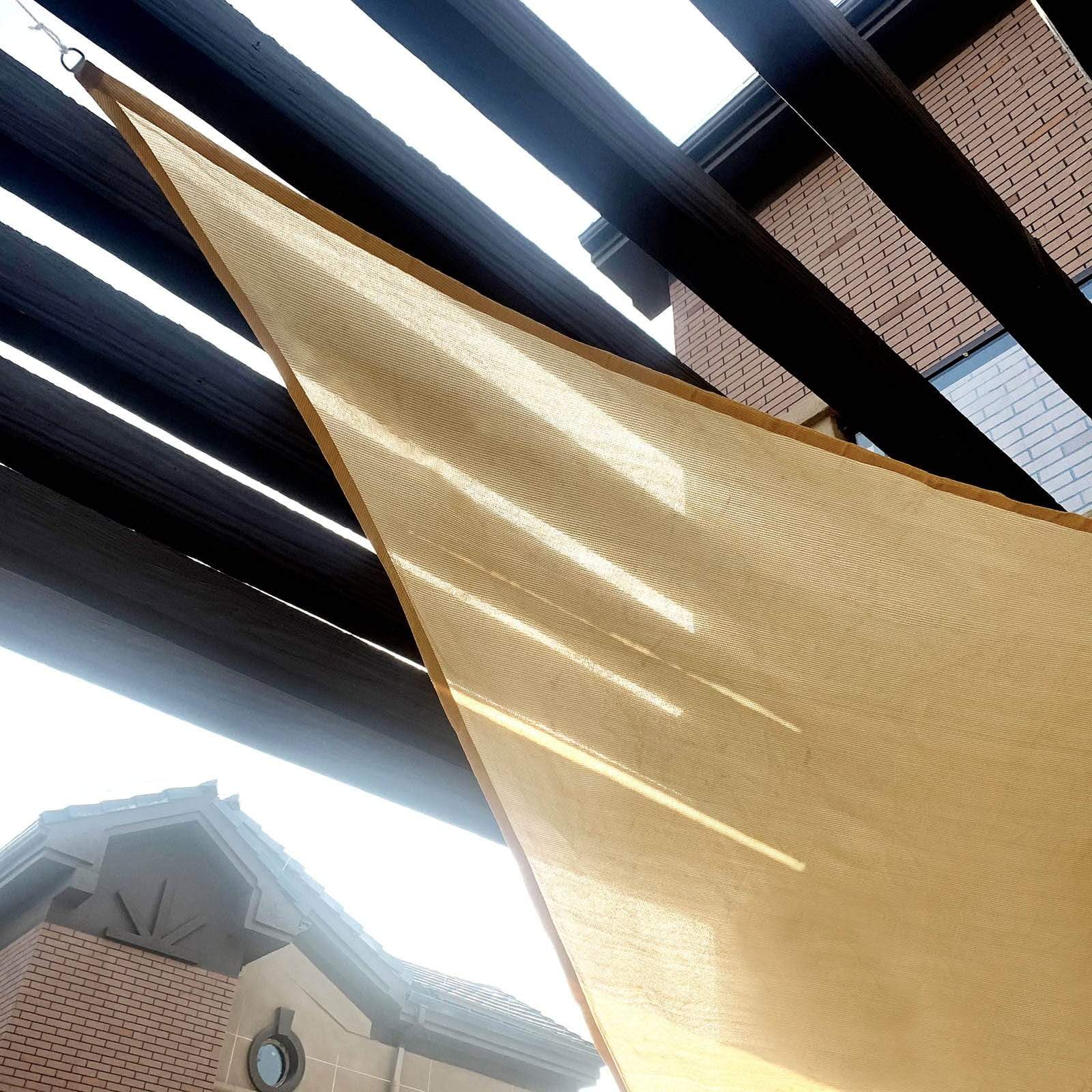 20 feet Triangle Sun Shade Sail UV Block Canopy