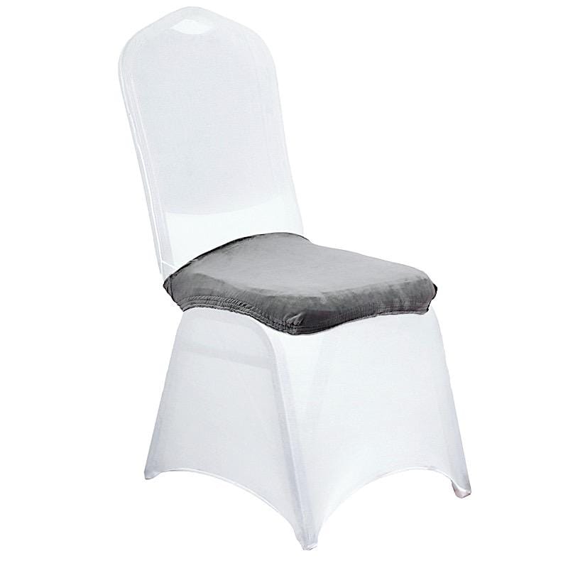 Velvet Stretchable Chair Seat Cushion Cover