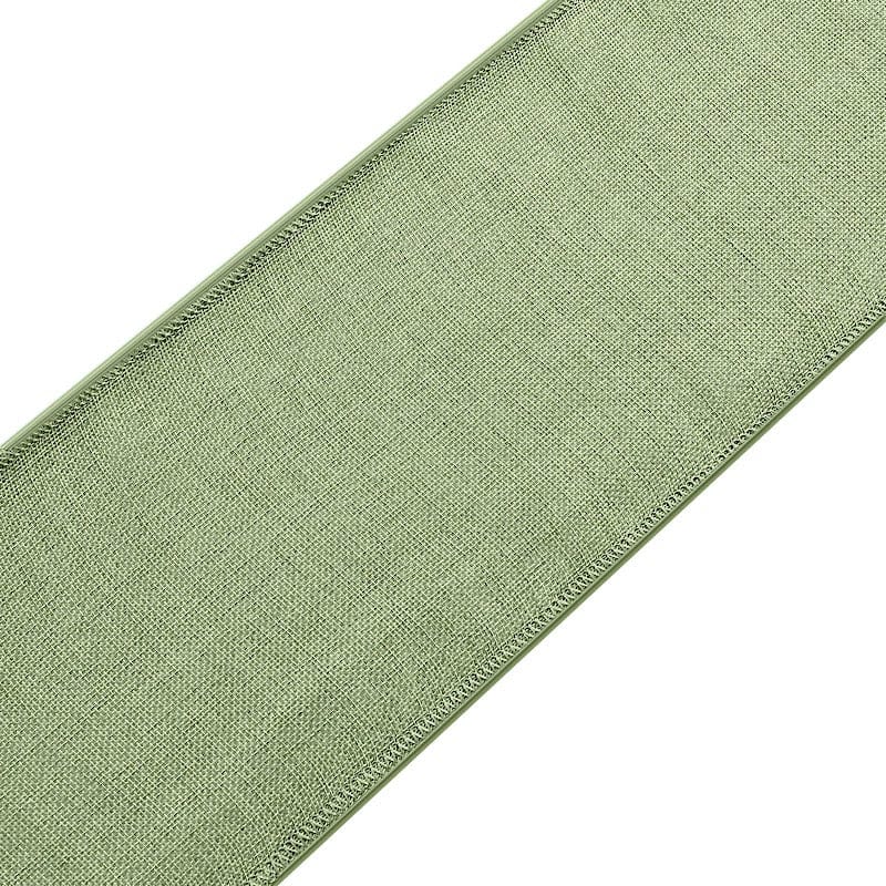 5 pcs 6x108 in Faux Burlap Chair Sashes