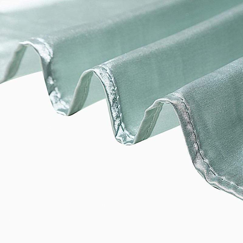 5 pcs Turquoise Satin Chair Sashes