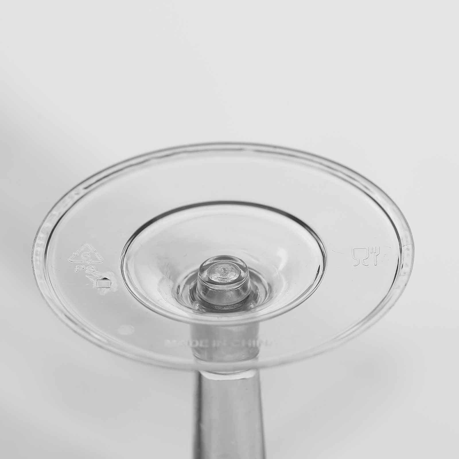 12 pcs 6 oz Disposable Plastic Party Champagne Flutes