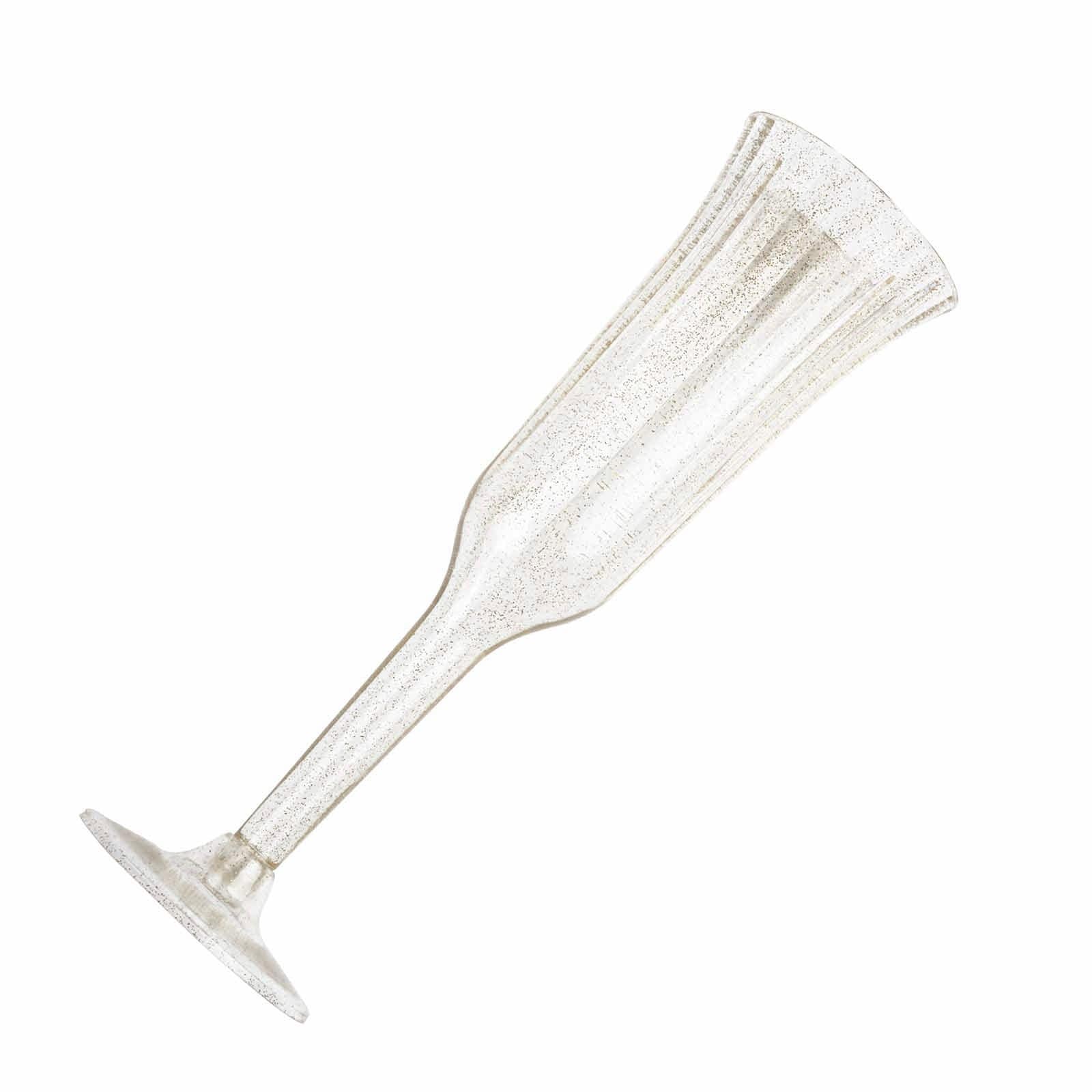 12 pcs 6 oz Disposable Plastic Party Champagne Flutes