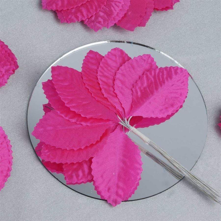 144 Silk Craft Leaves Mini Flowers DIY Favors Decorations