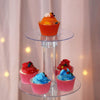 6 Tiers Cup 16" Acrylic CupCake Stand