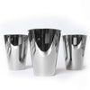 12 pcs 7 oz. Silver Plastic Wine Cups