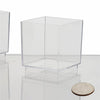 12 pcs Clear Plastic Dessert Favor Cube Cups