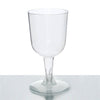 20 pcs 6 oz. Clear Plastic Disposable Wine Cups