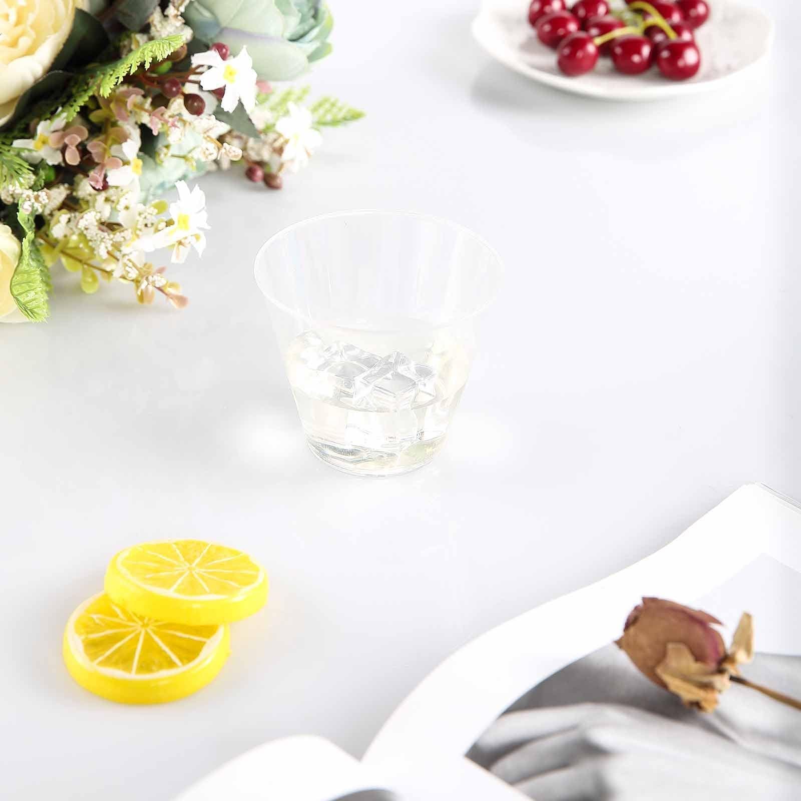 25 pcs 9 oz. Disposable Plastic Party Tumbler Cups