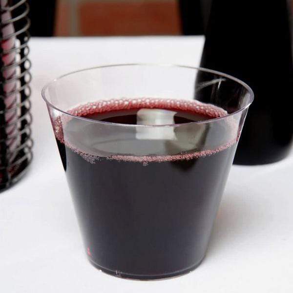 25 pcs 9 oz. Disposable Plastic Party Tumbler Cups