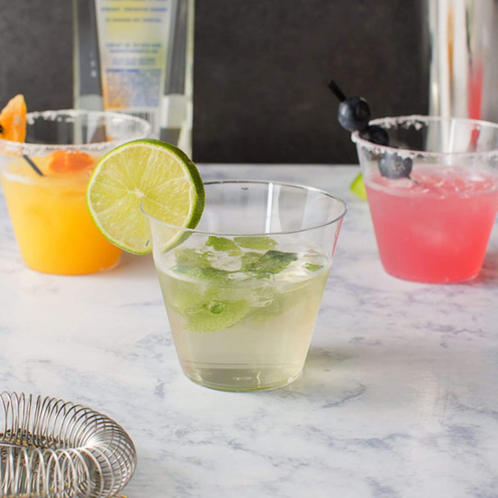 25 pcs 9 oz. Disposable Plastic Party Tumbler Cups