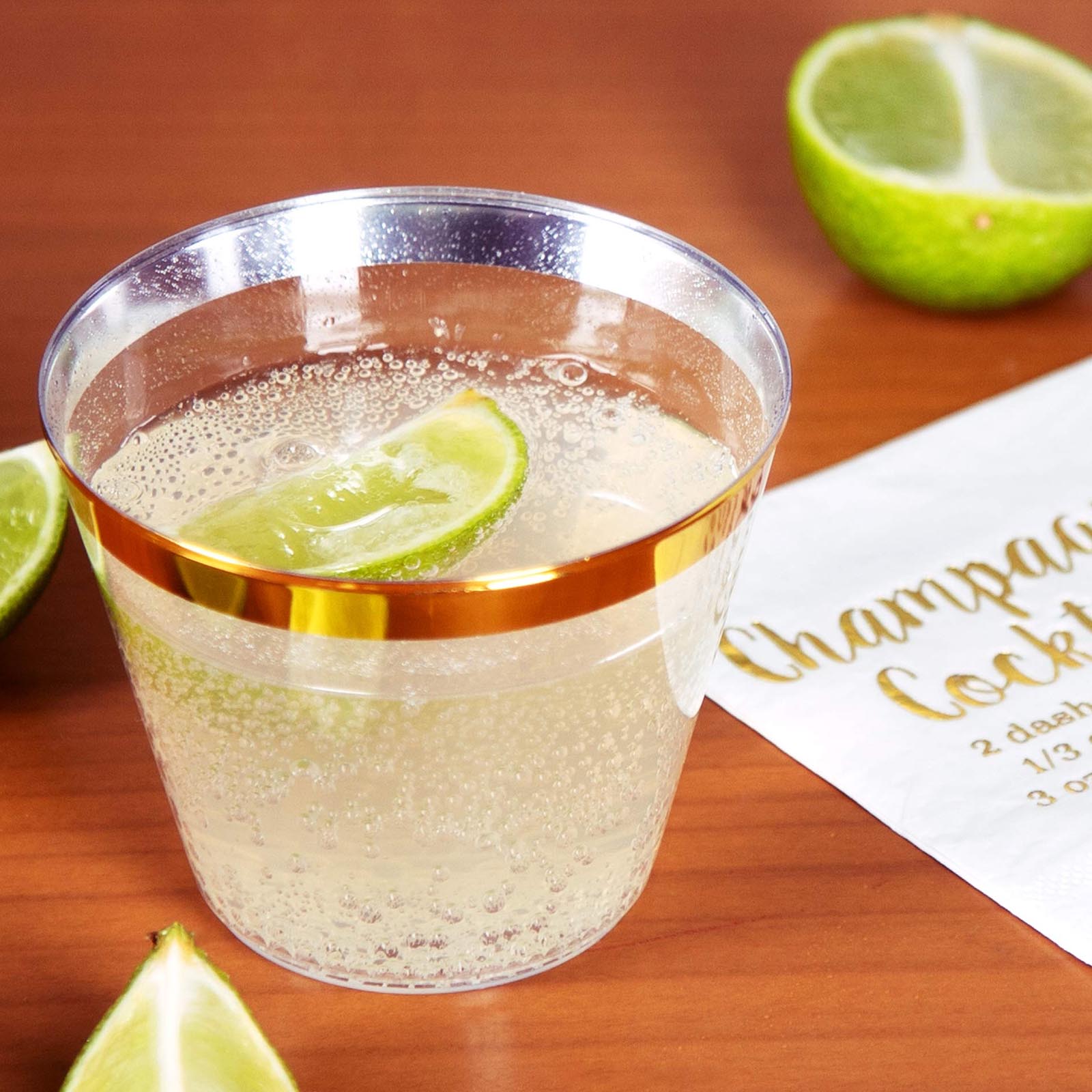 25 pcs 9 oz. Disposable Plastic Party Tumbler Cups