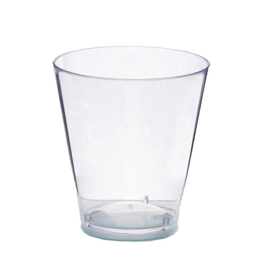 50 pcs 2 oz. Clear Plastic Shot Glasses