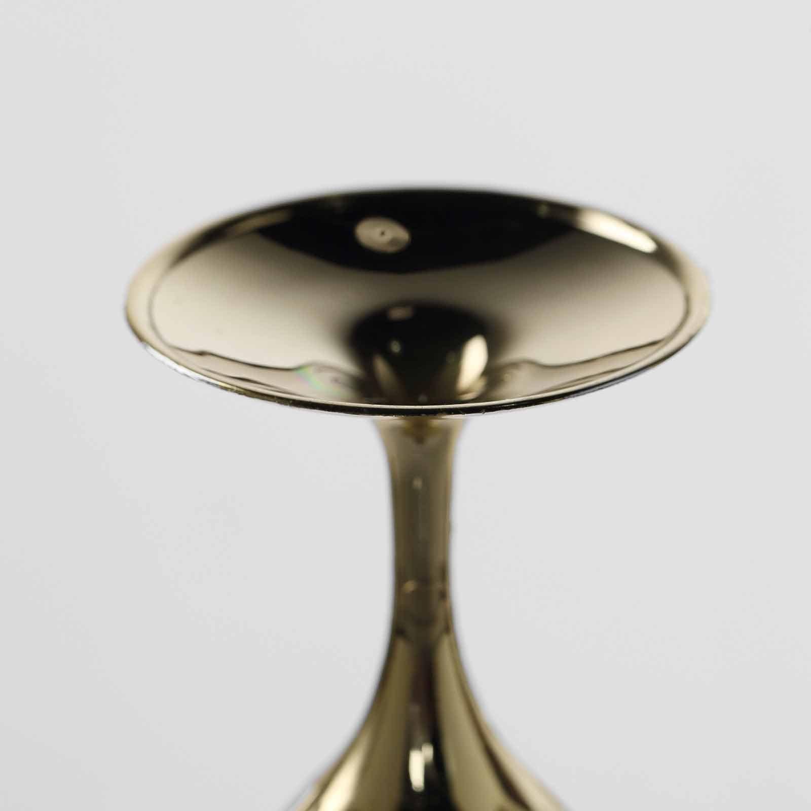 6 Disposable Plastic Party Wedding Wine Goblets Glasses