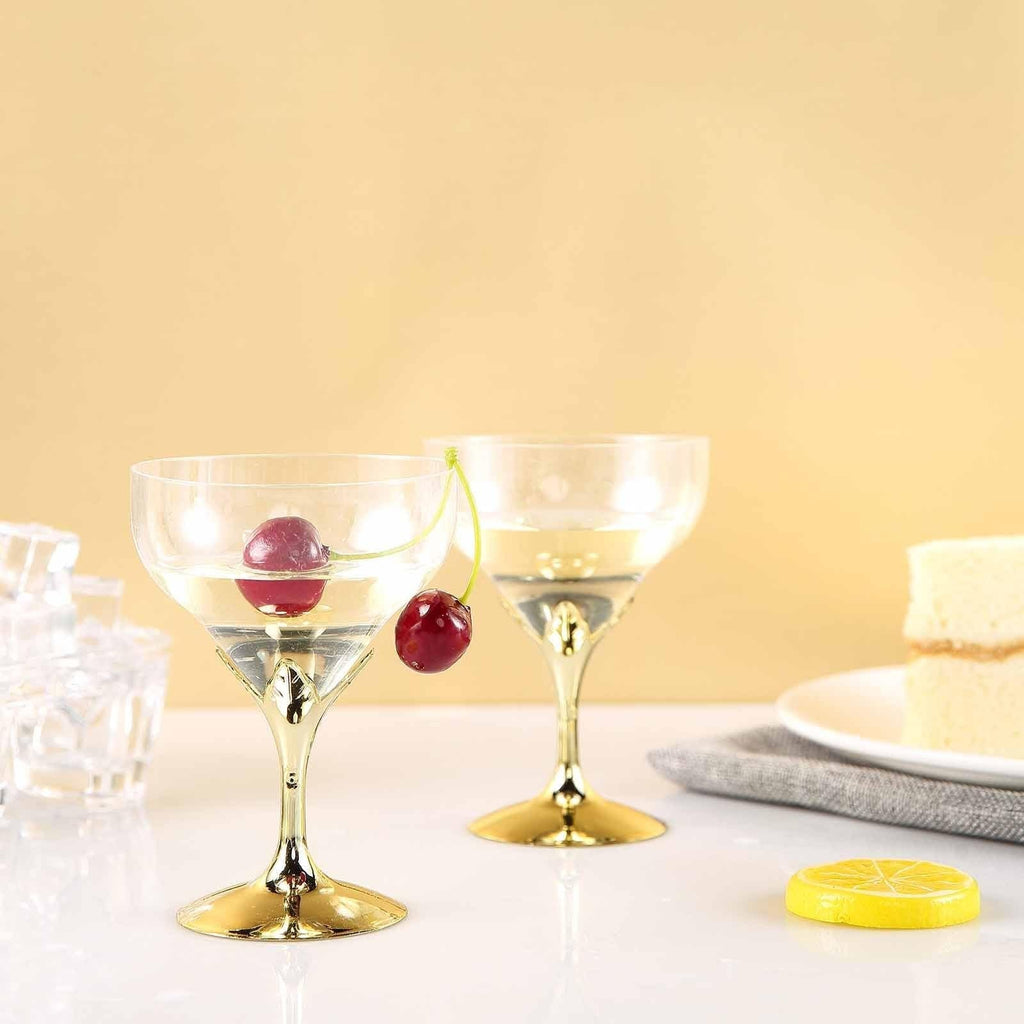 Disposable Plastic Wine Glass Party Wedding Champagne Flute Goblet Cocktail  Cup