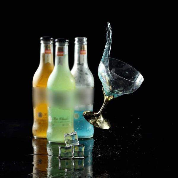 6 Disposable Plastic Party Wedding Wine Goblets Glasses