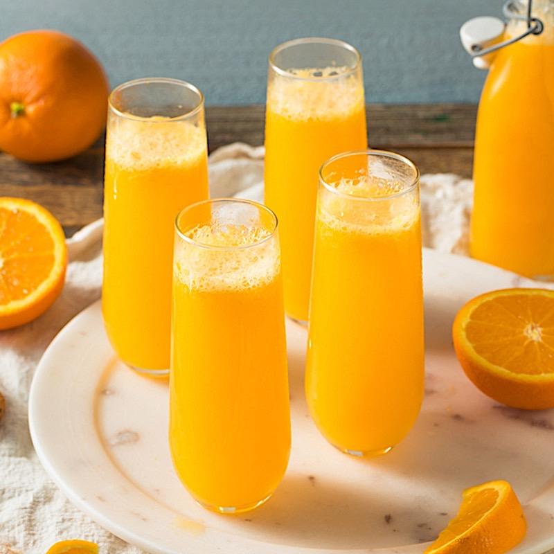 6 pcs 9 oz Clear Disposable Plastic Champagne Stemless Glasses