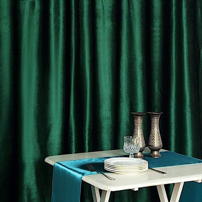 8 feet x 8 feet Velvet Backdrop Curtain
