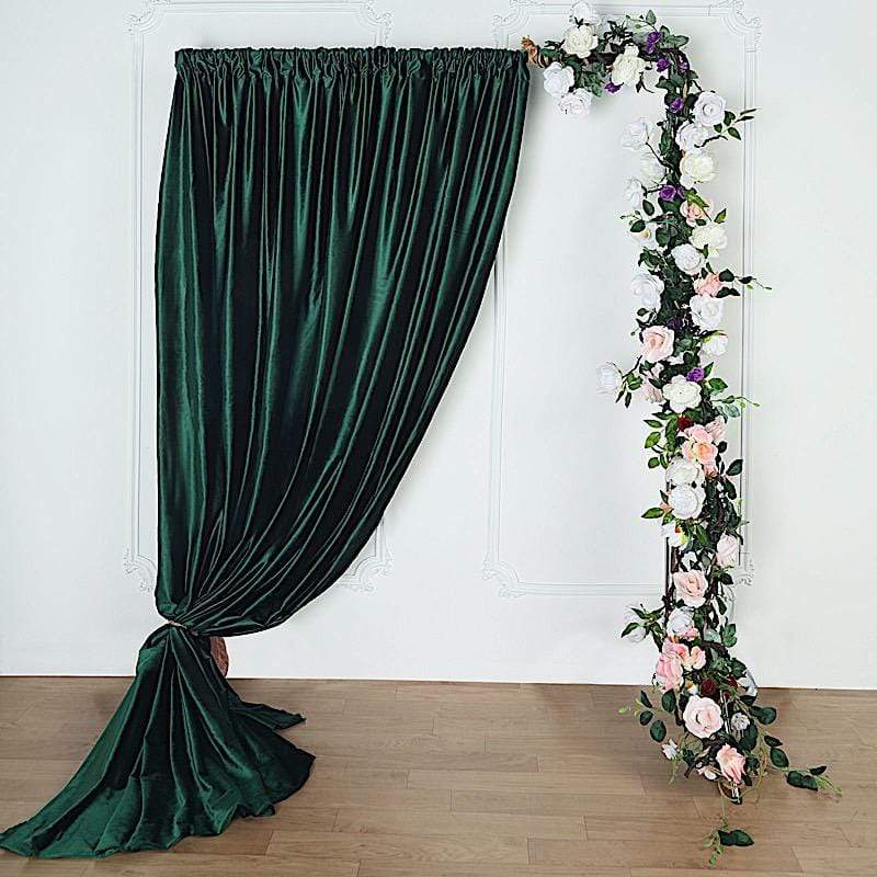 8 feet x 8 feet Velvet Backdrop Curtain