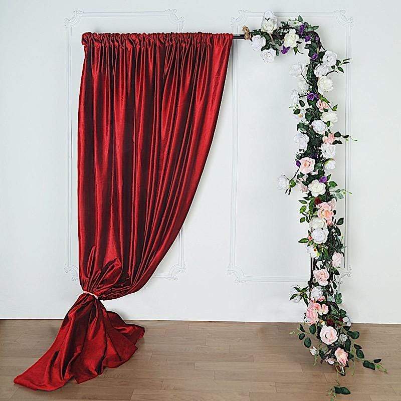 8 feet x 8 feet Velvet Backdrop Curtain