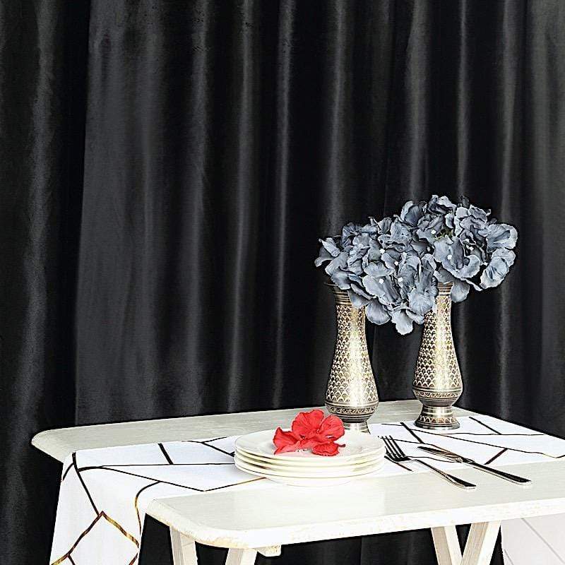 8 feet x 8 feet Velvet Backdrop Curtain