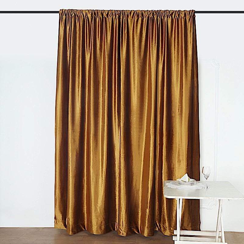 8 feet x 8 feet Velvet Backdrop Curtain