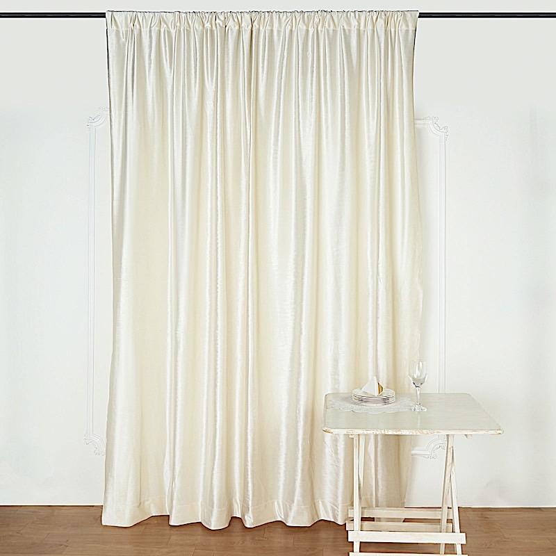 8 feet x 8 feet Velvet Backdrop Curtain