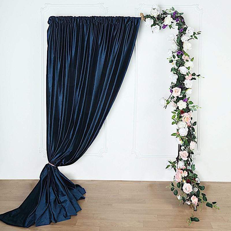 8 feet x 8 feet Velvet Backdrop Curtain