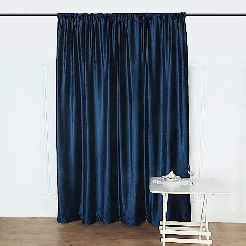 8 feet x 8 feet Velvet Backdrop Curtain
