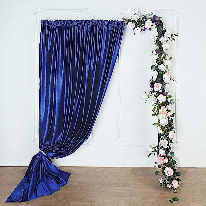8 feet x 8 feet Velvet Backdrop Curtain