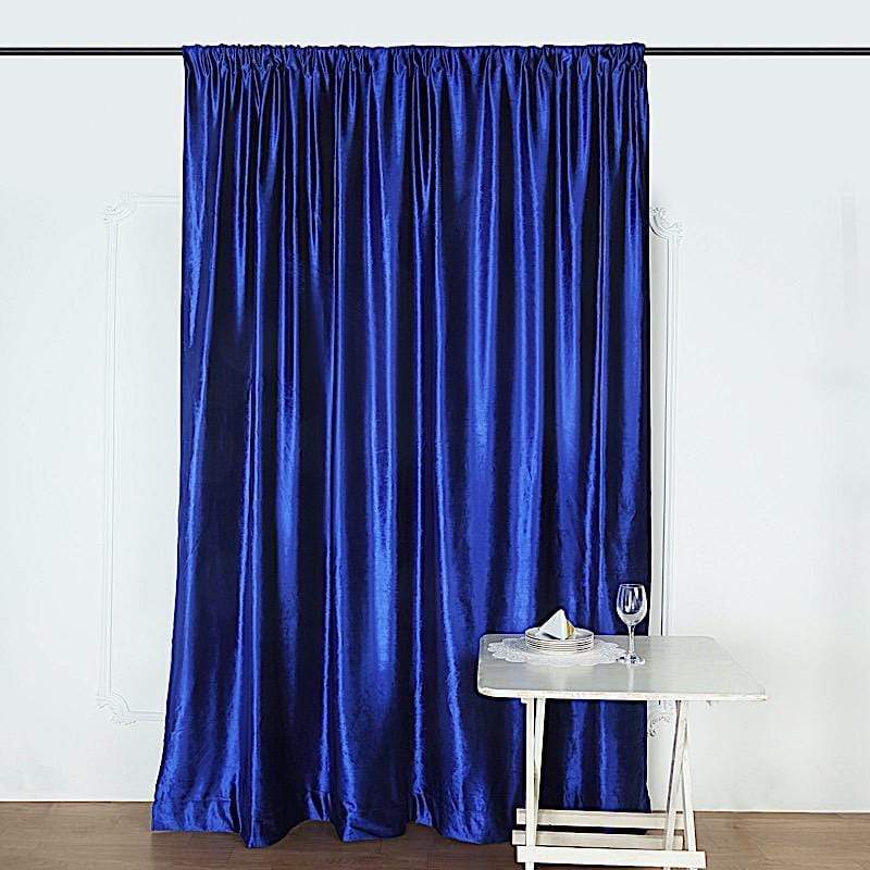8 feet x 8 feet Velvet Backdrop Curtain
