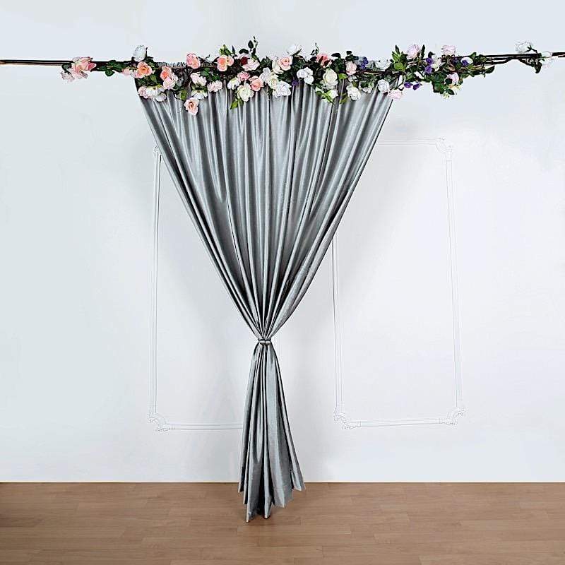 8 feet x 8 feet Velvet Backdrop Curtain