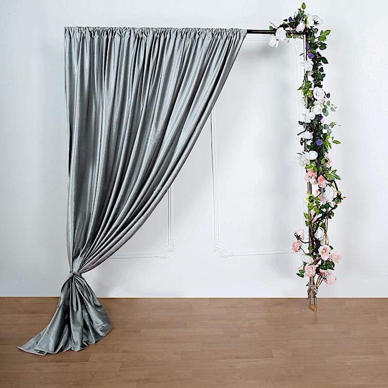 8 feet x 8 feet Velvet Backdrop Curtain