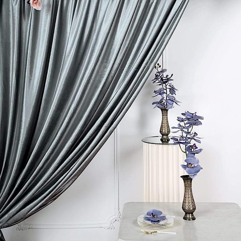 8 feet x 8 feet Velvet Backdrop Curtain
