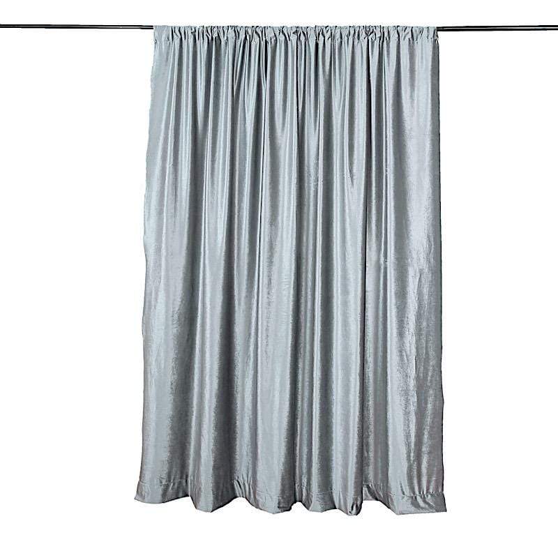 8 feet x 8 feet Velvet Backdrop Curtain