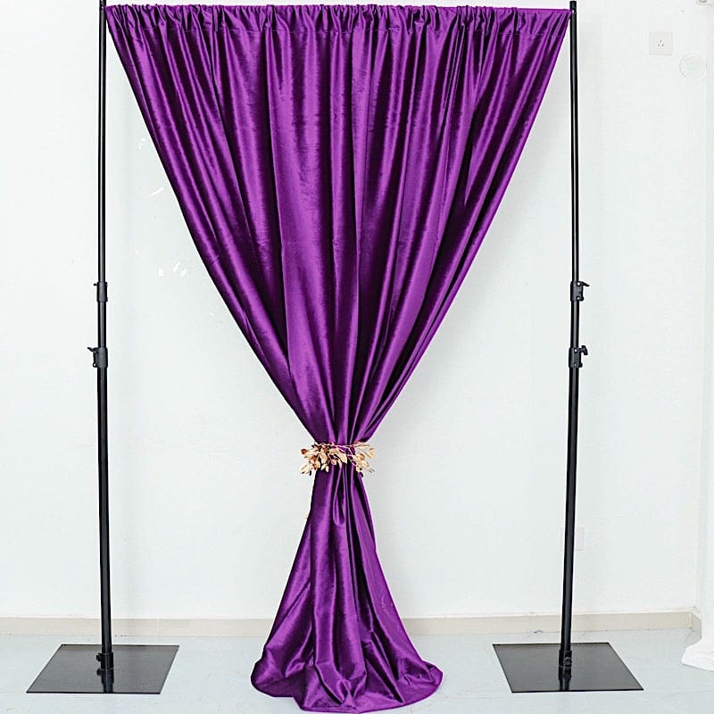 8 feet x 8 feet Velvet Backdrop Curtain