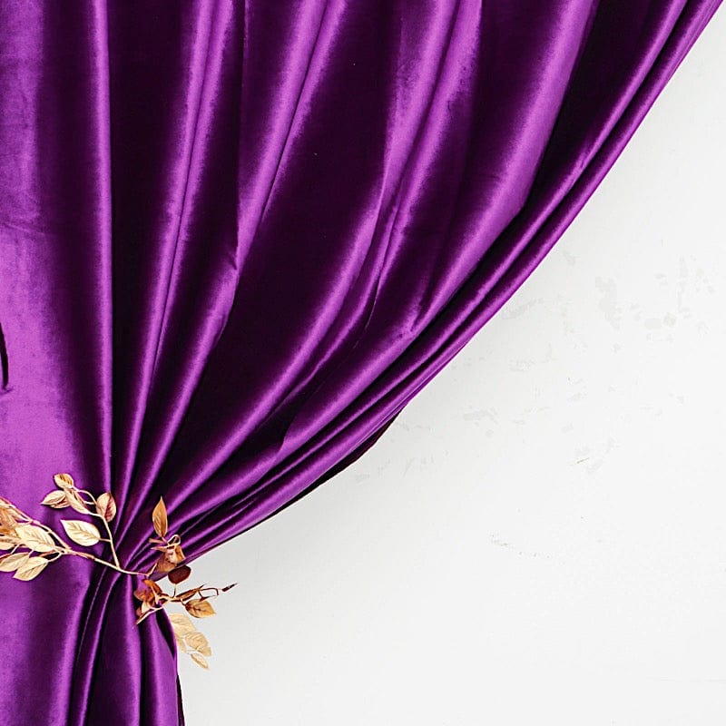 8 feet x 8 feet Velvet Backdrop Curtain