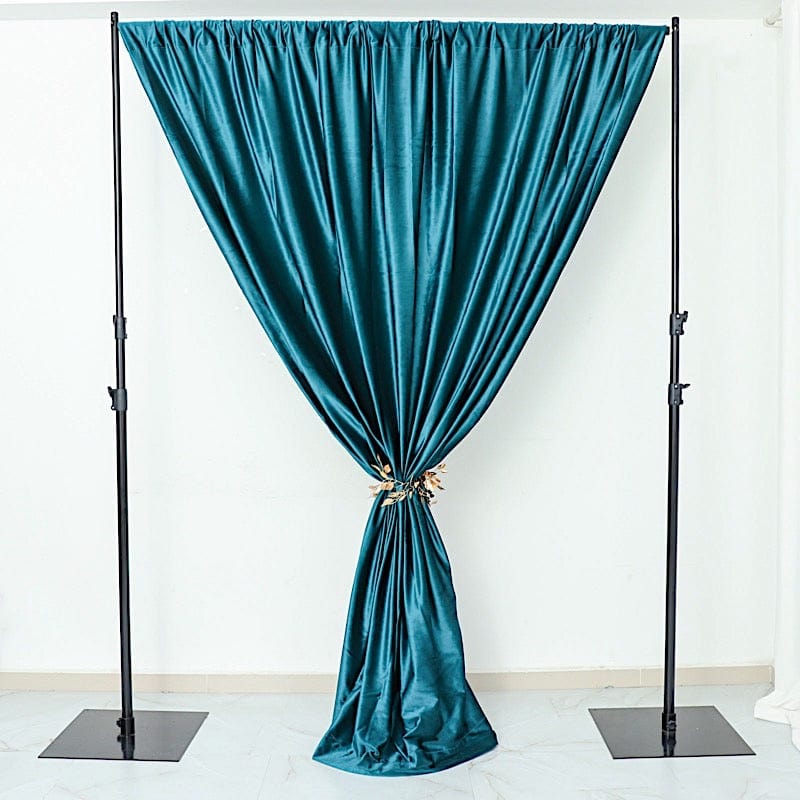 8 feet x 8 feet Velvet Backdrop Curtain