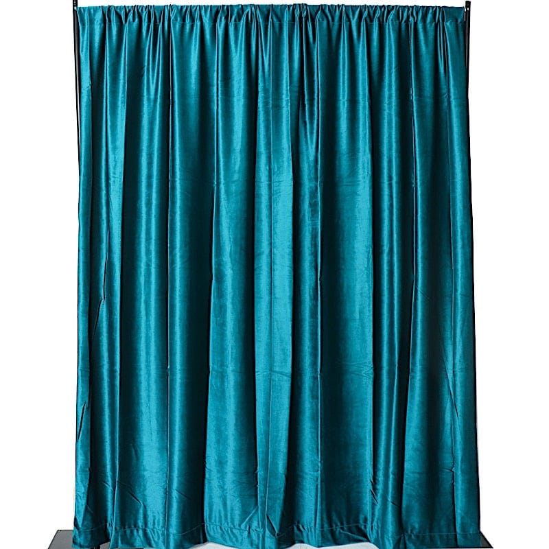 8 feet x 8 feet Velvet Backdrop Curtain