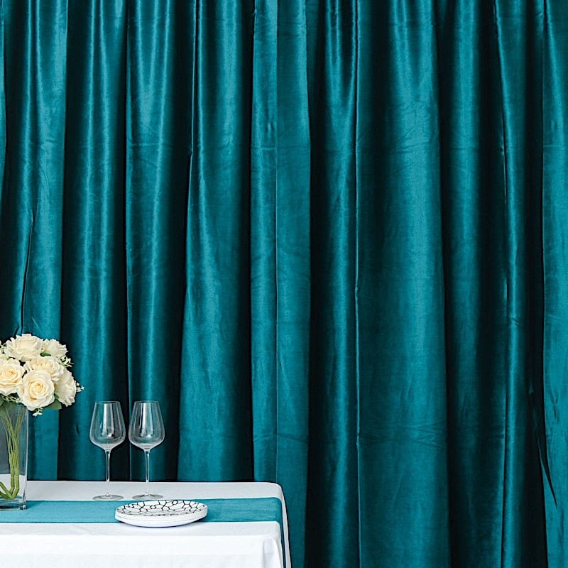 8 feet x 8 feet Velvet Backdrop Curtain