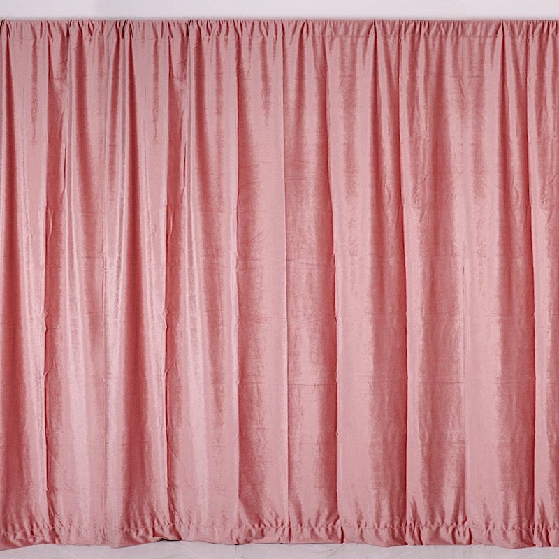 8 feet x 8 feet Velvet Backdrop Curtain