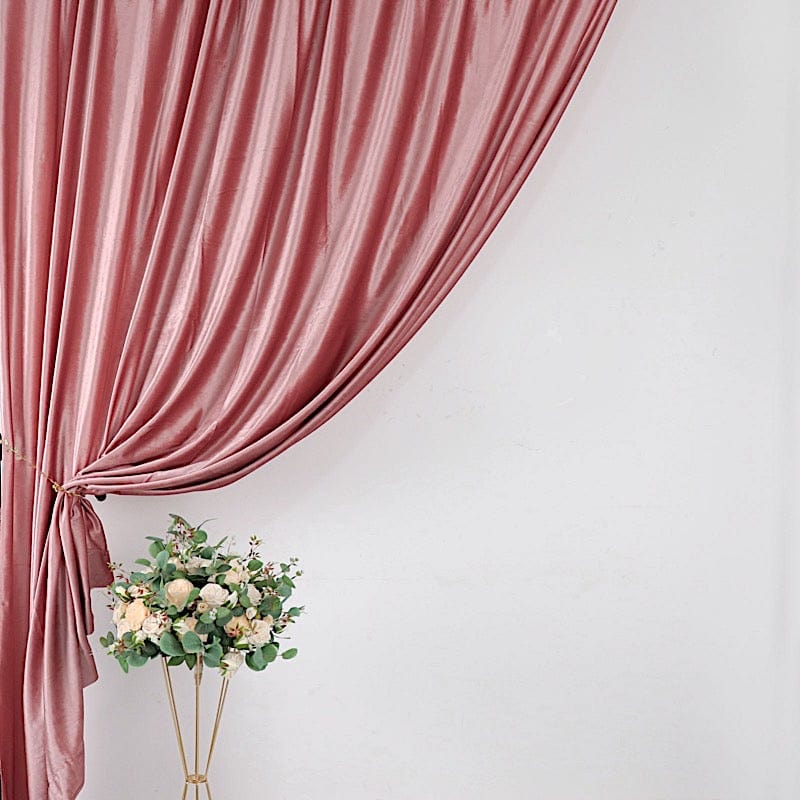 8 feet x 8 feet Velvet Backdrop Curtain