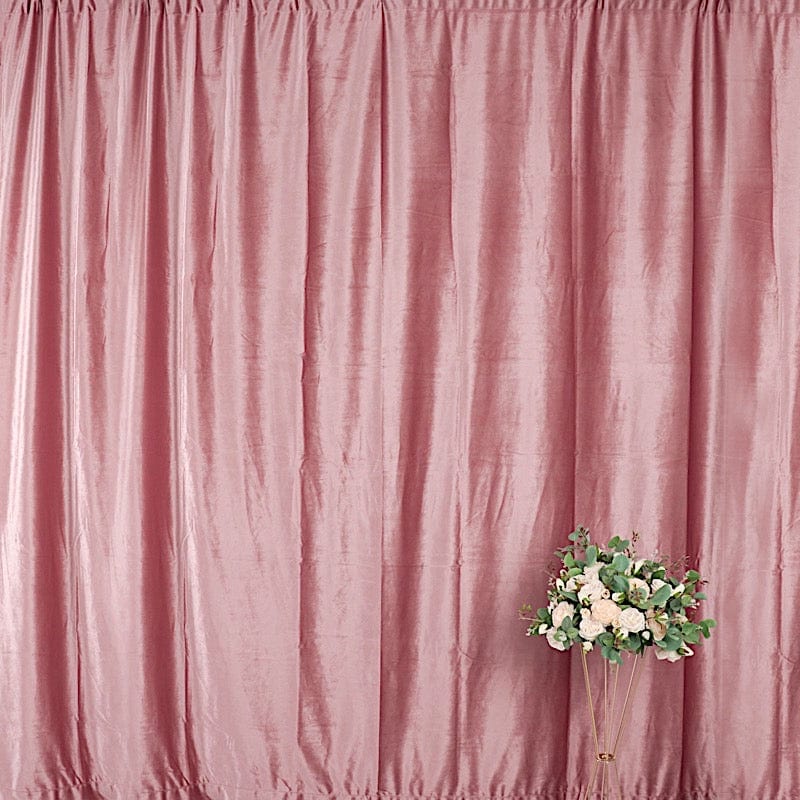 8 feet x 8 feet Velvet Backdrop Curtain