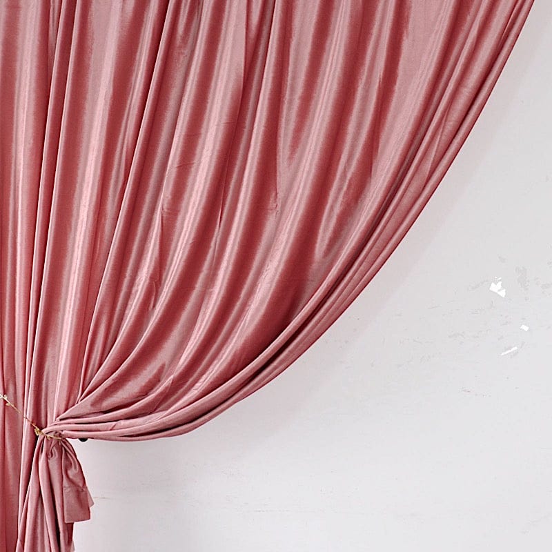 8 feet x 8 feet Velvet Backdrop Curtain